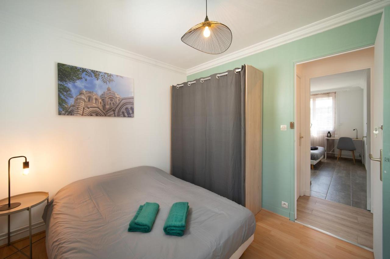 Appartement 3 Chambres Tout Equipe 6-8 Personnes Marseille Eksteriør billede